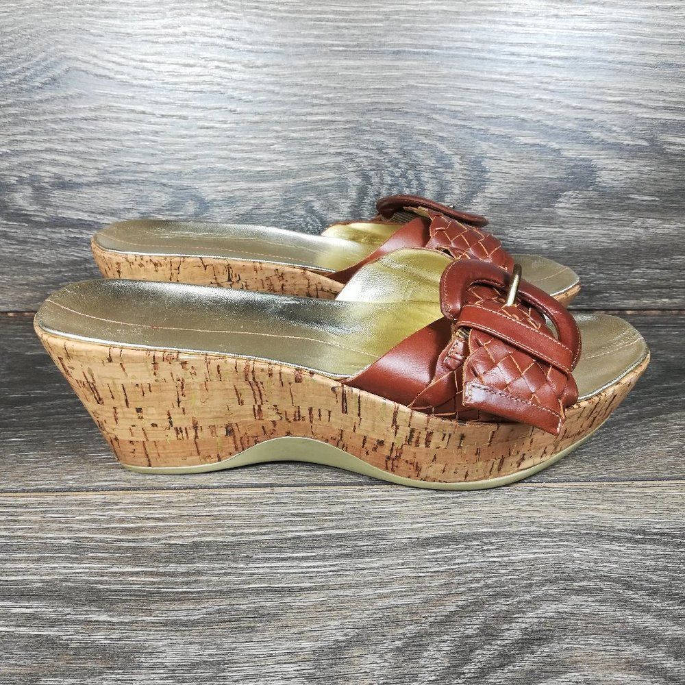 Nike Lab G Series Cork Wedge Sandals - Women's 7